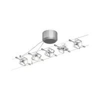 Système sur câbles Mac II Kit de base GU5,3 max. - Paulmann - système d'accrochage et décoration - détail 2
