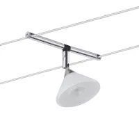 Système sur câbles Colmar Spot individuel GU4 max. 10W gradable 12V Chrome Satiné - Paulmann - système d'accrochage et décoration - détail 4
