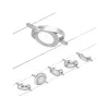 Sistema de cables CorDuo LED RoundMac - Paulmann PAULMANN 4 - Cimaise Tableau 