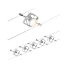 Sistema CorDuo sobre cables Mac II - Paulmann PAULMANN 9 - Cimaise Tableau 