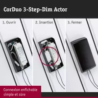 CorDuo Système sur câbles 3-Step-Dim Variateur à 3 niveaux Blanc - Paulmann - système d'accrochage et décoration - détail 7