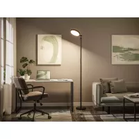 Lampadaire LED Caneta Tunable White 1750mm 1300lm 20W Noir - Paulmann - système d'accrochage et décoration - détail 11
