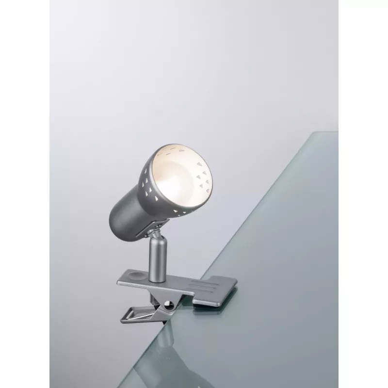 Gryps Clip-on Spotlight, Brushed Steel, 230V, E14 - Paulmann PAULMANN 2 - Cimaise Tableau 