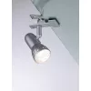Gryps Clip-on-Scheinwerfer, gebürsteter Stahl, 230 V, E14 - Paulmann PAULMANN 3 - Cimaise Tableau 