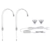 Galeria Éclairage de miroir LED Assistent II GU5,3 2700K 2x230lm 230V 2x4W Chrome - Paulmann PAULMANN 4 - Cimaise Tableau 