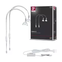Lámpara LED para espejo Galeria Assistent II GU5.3 2700K 2x230lm 230V 2x4W Cromada - Paulmann - système d'accrochage et décoration - détail 6