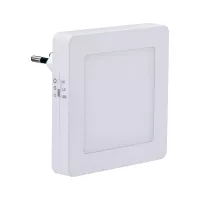 Veilleuse Esby avec capteur crépusculaire carré 3000K 0,7lm - Paulmann - système d'accrochage et décoration - détail 3