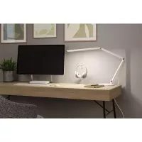 Lampe de bureau LED 3-Step-Dim FlexBar White Switch 700lm 9,5W - Paulmann - système d'accrochage et décoration - détail 14