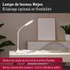 Lámpara de escritorio LED Mejan 4000K 1200lm 15W - Paulmann PAULMANN 3 - Cimaise Tableau 