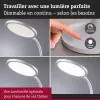 Lampe de bureau LED Mejan 4000K 1200lm 15W - Paulmann PAULMANN 5 - Cimaise Tableau 