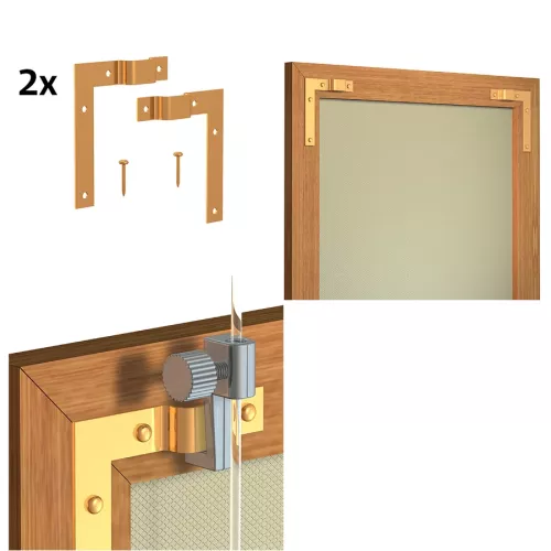 Angle pour cadre ARTI TEQ 1 - Cimaise Tableau 