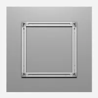 copy of Back Frame Rail in 8 mm + Power Corner ARTI TEQ 1 - Cimaise Tableau 