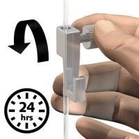 Gancio leggero 4 kg - sospensione per quadri ArtiTeq 5 - Cimice da tavolo