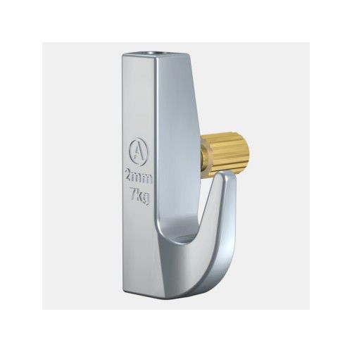 Gancio pesante 7 kg con vite in ottone - sospensione quadri Artiteq 2 - Cimase da Tavolo