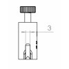 Gancho autoblocante 15 kg - suspensión de rieles para cuadros artiteq ARTI TEQ 4 - Cimaise Tableau 