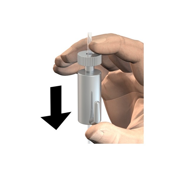 Self-locking hook 15 kg - hanging picture rails artiteq ARTI TEQ 6 - Cimaise Tableau 