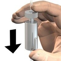 Self-locking hook 15 kg - hanging picture rails artiteq ARTI TEQ 6 - Cimaise Tableau 