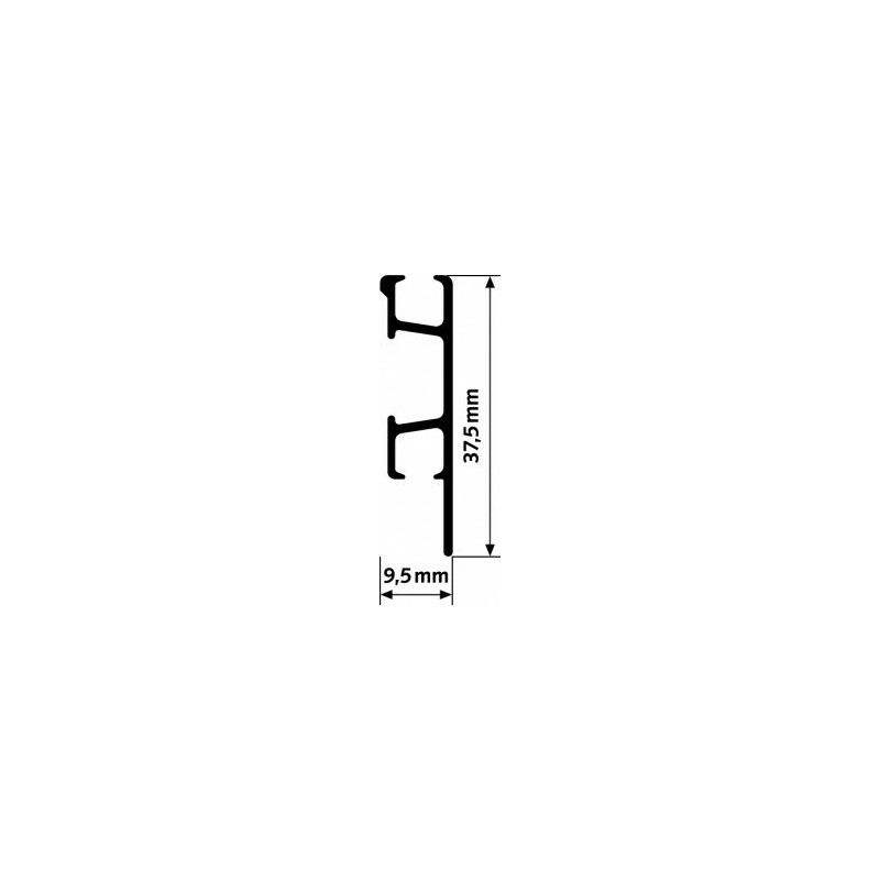 Cimaise click rail pro 50 kg + Clips - accrochage cimaise tableau artiteq ARTI TEQ 4 - Cimaise Tableau 