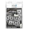 Pack of 6 Click & connect for click rail (ADDITIONAL) - fixing picture rails artiteq ARTI TEQ 2 - Cimaise Tableau 