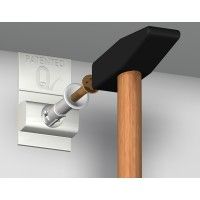 Pack di 5 Click & Connect per Click Rail Pro (AGGIUNTIVO) - appendimento cornice quadri Artiteq ARTI TEQ 4 - Cornice per Tavolo