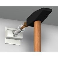 Pacco da 5 Click & Connect per Click Rail Pro (AGGIUNTIVO) - sistema di sospensione per cornice Artiteq ARTI TEQ 5 - Cimaise Tab