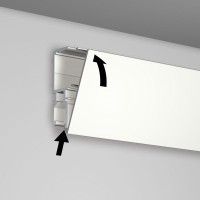 Protection Aluminium pour Newly R70 Museum Line - accrochage cimaise tableau newly Newly 2 - Cimaise Tableau
