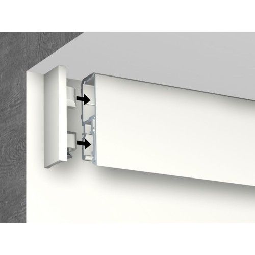 Punta bianca per cornice R70 Museum Line - appeso quadro cornice newly Newly 2 - Cimaise Tableau 