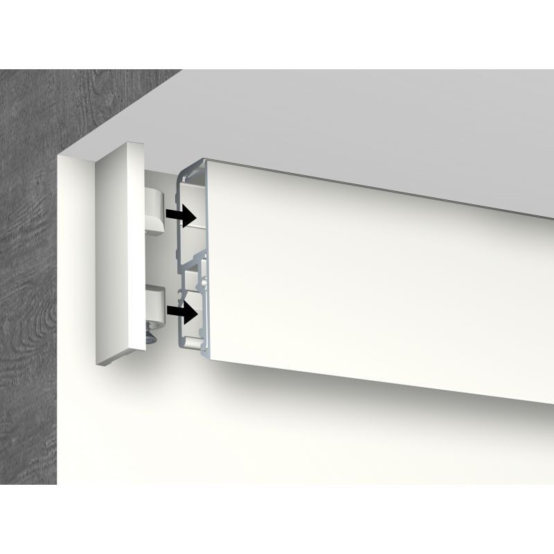 Punta bianca per cornice R70 Museum Line - gancio cornice quadro appena Newly 2 - Cornice Quadro