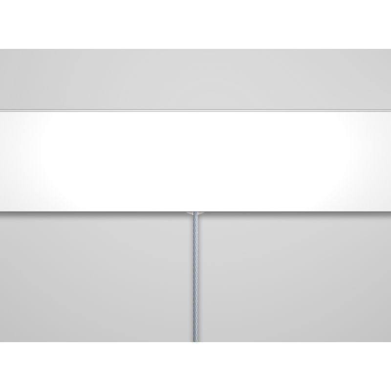 Cable de acero de 2,5 mm - nuevo panel de mesa Newly 4 - Cimaise Tableau 