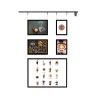 MUESTRALO LED NEGRO CIMBOARD ARTI TEQ 2 - Cimaise Tableau 