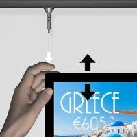 DISPLAY IT LED CIMAISE NOIR ARTI TEQ 9 - Cimaise Tableau 