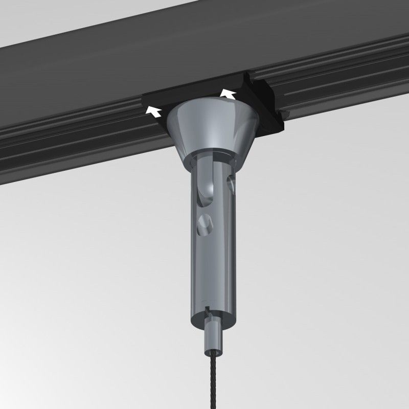 AFFICHER KIT LED CÂBLE 1,5 MM (2X) + ADAPTATEUR (2X) ARTI TEQ 4 - Cimaise Tableau