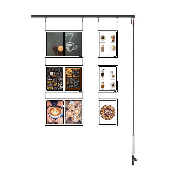 DISPLAY IT LED PANNEAU ARTI TEQ 3 - Cimaise Tableau 