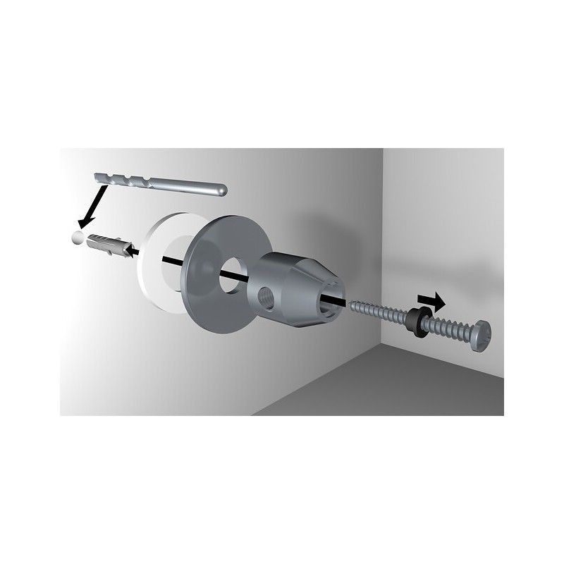 VISUALIZZA IT LED KIT DI CONNESSIONE ELETTRICA FISSATO (2X 1,5 MM 300 CM) ARTI TEQ 8 - Cimasa Quadro