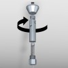 STEEL CABLE KIT 2 MM 400 CM FIXED E-CLIP ARTI TEQ 5 - Cimaise Tableau