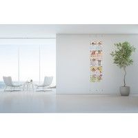 KIT CAVO IN ACCIAIO 2 MM 400 CM FISSO E-CLIP ARTI TEQ 7 - Cimice per Quadri