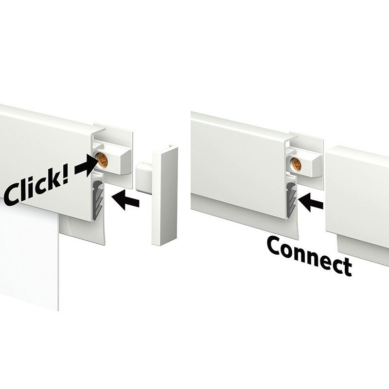INFORAIL Picture Rail (MOUNTING HARDWARE AND RAIL ENDS INCLUDED) ARTI TEQ 9 - Cimaise Tableau 