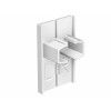 Embout arret pour cimaise info rail (G+D) ARTI TEQ 1 - Cimaise Tableau 