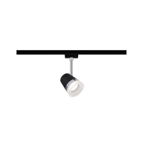 ,URail Spot sur rail Cone Spot individuel GU10 max. 10W gradable 230V Noir mat,,,