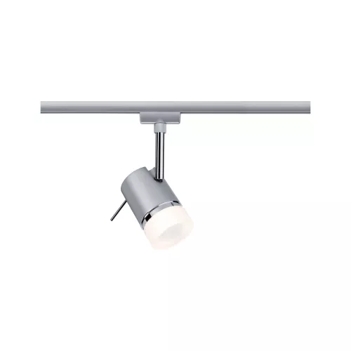 ,URail Spot sur rail Pipe Spot individuel GU10 max. 10W gradable 230V Chrome mat,,,