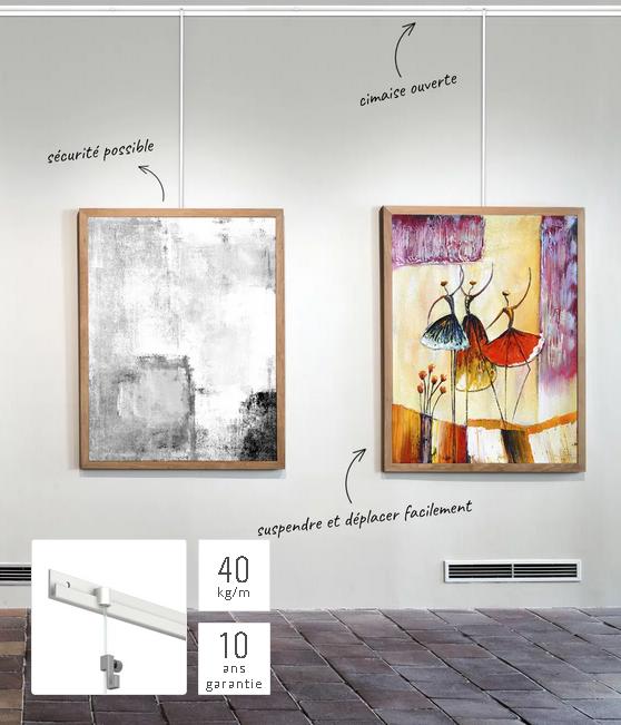 binario per sedia classica + BINARIO - 100 Kg/ m