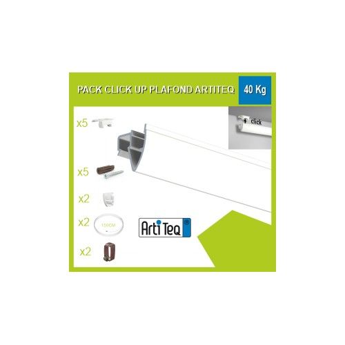 Artiteq 40 kg Up-Rail-Deckenset