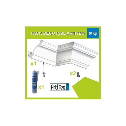 Kit de riel Artiteq Deco 40 kg